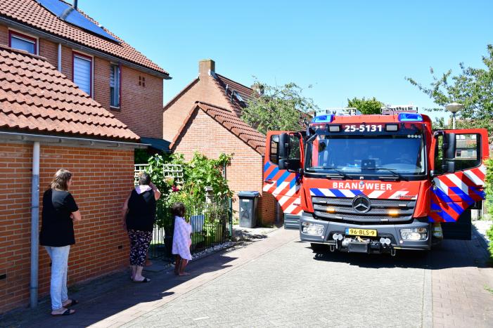 Vergeten pan op het vuur zet woning vol rook