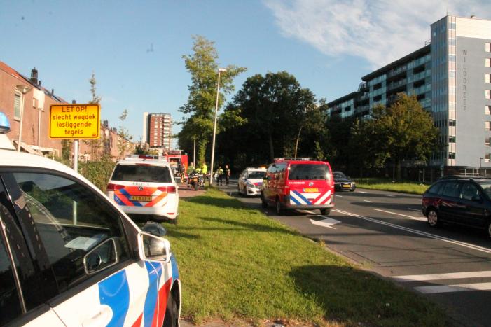 Vrouw gewond bij woningbrand