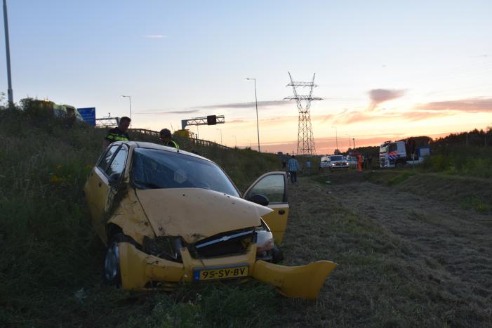 Man gewond na eenzijdig ongeval