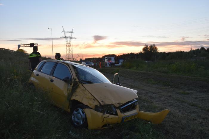 Man gewond na eenzijdig ongeval