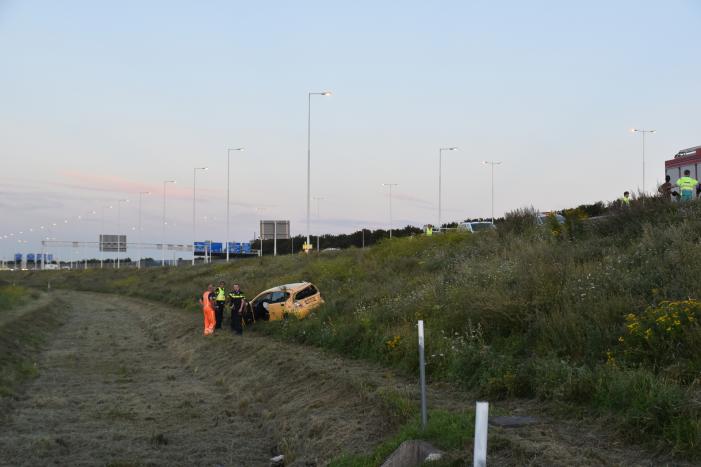 Man gewond na eenzijdig ongeval