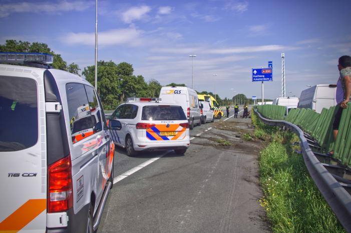 Rijksweg A200 112 melding Halfweg 