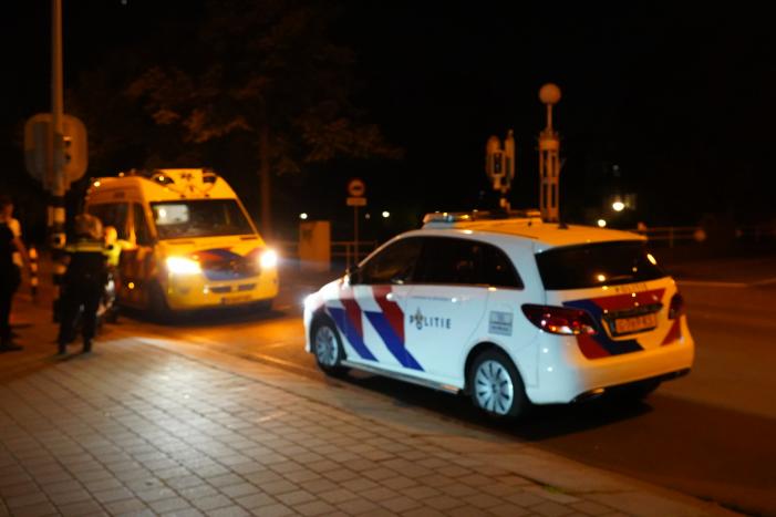 Scooterrijder onderuit na uitwijkmanoeuvre