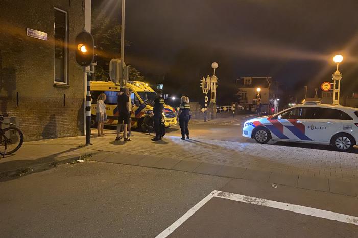 Scooterrijder onderuit na uitwijkmanoeuvre