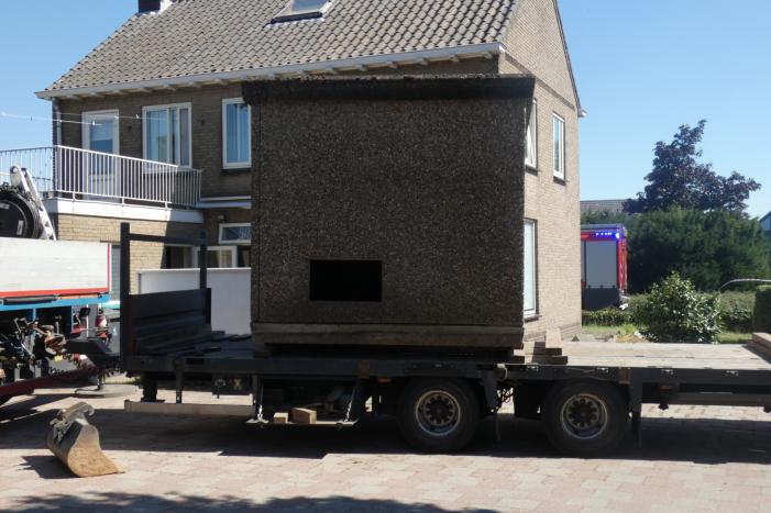 Gaslucht bij werkzaamheden gasgebouw