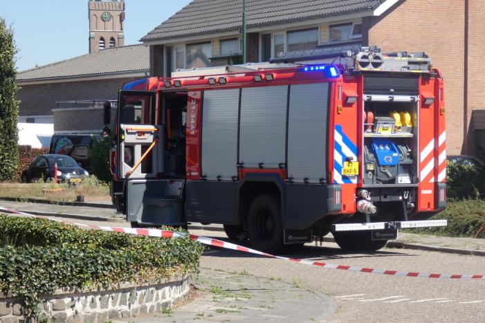 Gaslucht bij werkzaamheden gasgebouw