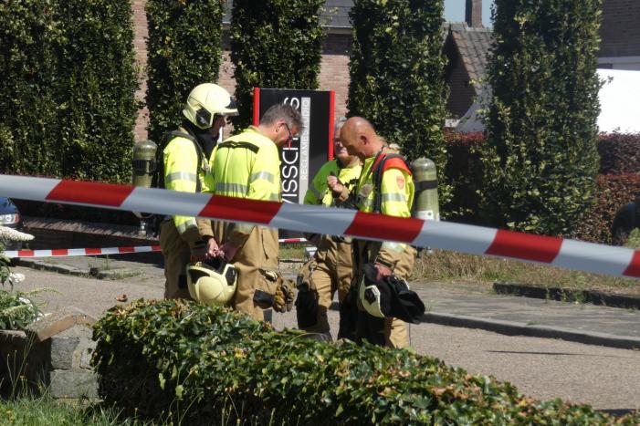 Gaslucht bij werkzaamheden gasgebouw