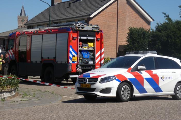 Gaslucht bij werkzaamheden gasgebouw