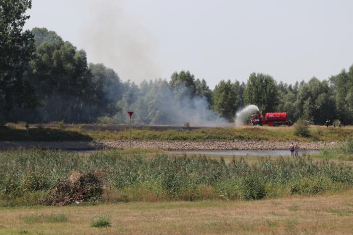 Grote natuurbrand gaat gepaard met veel rook