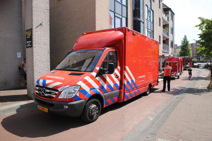 Grote brand Domino's Pizza