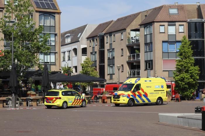 Grote brand Domino's Pizza