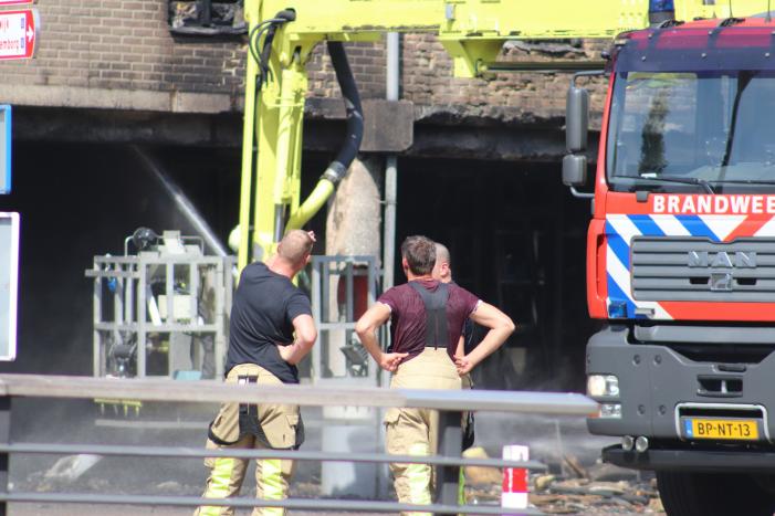 Grote brand Domino's Pizza