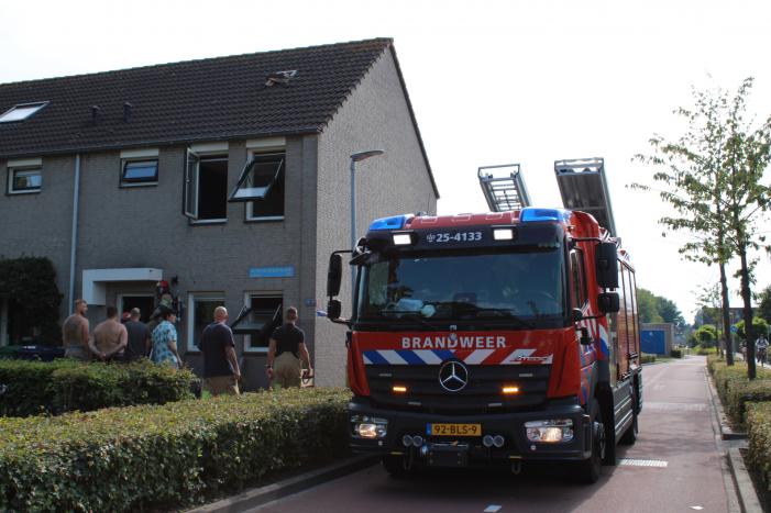 Woning geventileerd na brand in keuken