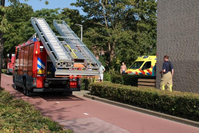Woning geventileerd na brand in keuken