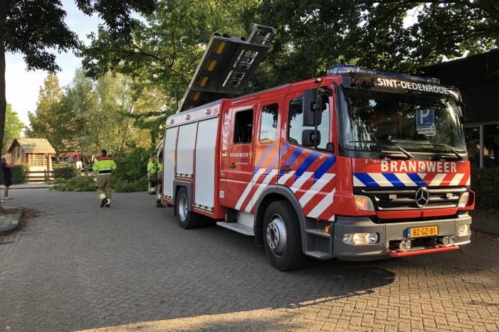 Enorme tak flinke boom breekt af