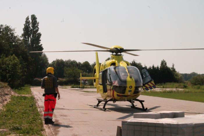 Traumahelikopter ingezet voor incident met kindje