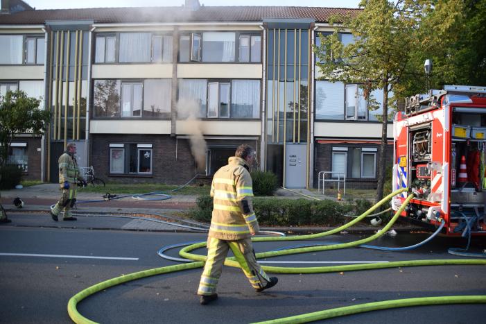 Brand in woning