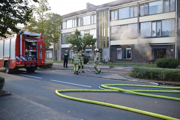 Brand in woning