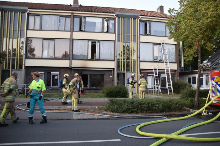 Brand in woning