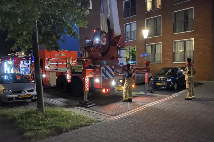 Smeulende sigaret zorgt voor brandweer inzet