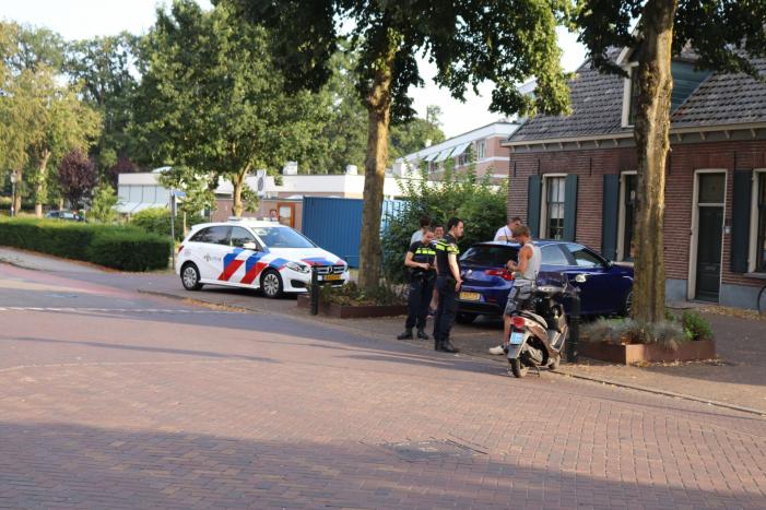 Scooterrijder gewond bij verkeersongeval
