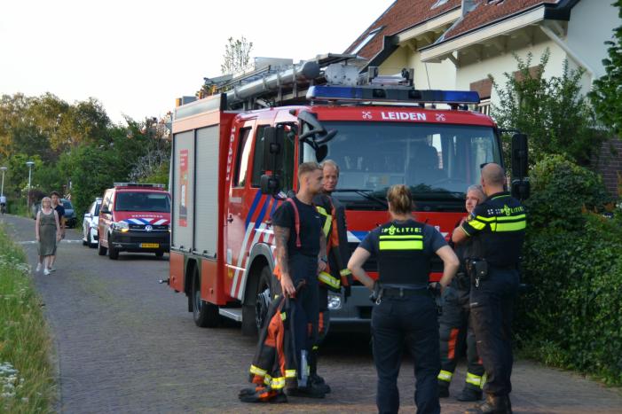 Lek in gasleiding in woning
