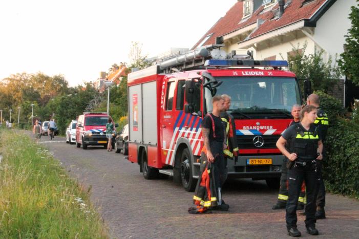 Lek in gasleiding in woning