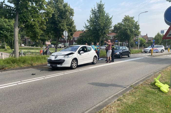 Meerdere voertuigen betrokken bij kop-staartbotsing