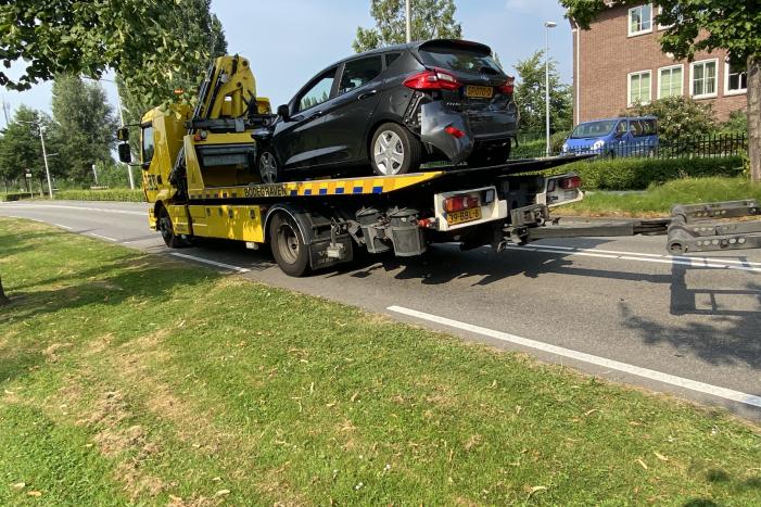 Meerdere voertuigen betrokken bij kop-staartbotsing