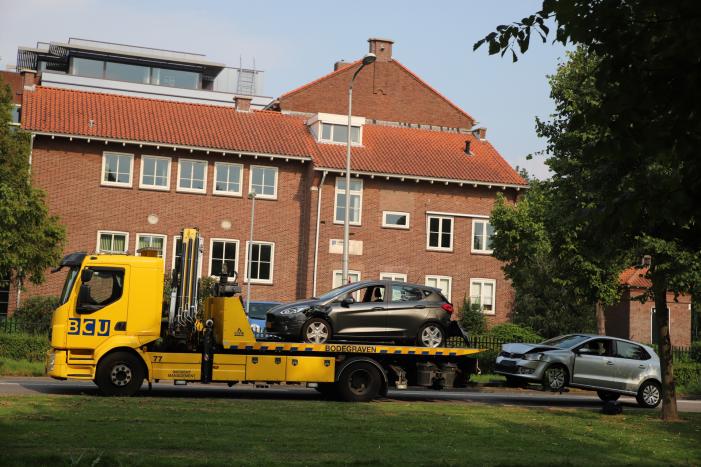 Meerdere voertuigen betrokken bij kop-staartbotsing