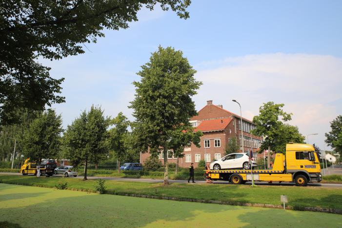 Meerdere voertuigen betrokken bij kop-staartbotsing