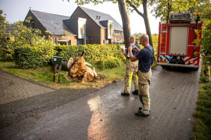 Amersfoort geteisterd door schades na hoosbuien