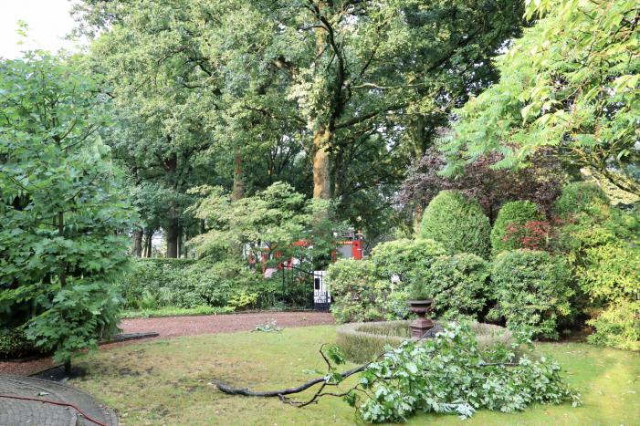 Amersfoort geteisterd door schades na hoosbuien