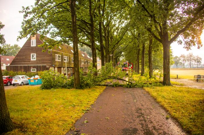 Amersfoort geteisterd door schades na hoosbuien