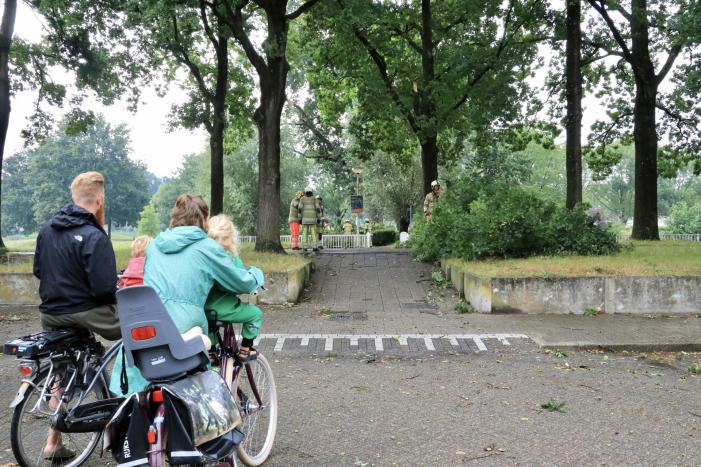 Amersfoort geteisterd door schades na hoosbuien