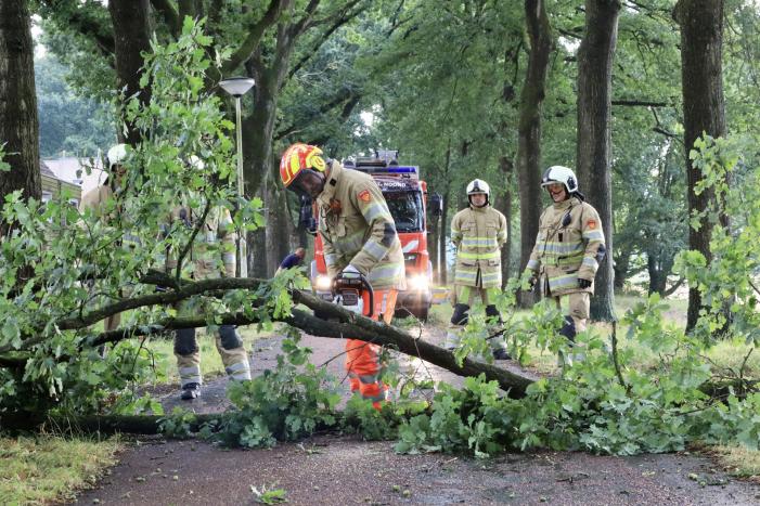 Amersfoort geteisterd door schades na hoosbuien