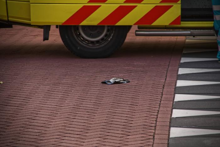 Fietser gewond na aanrijding met bus