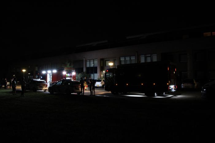 Veel rook bij brand in woning