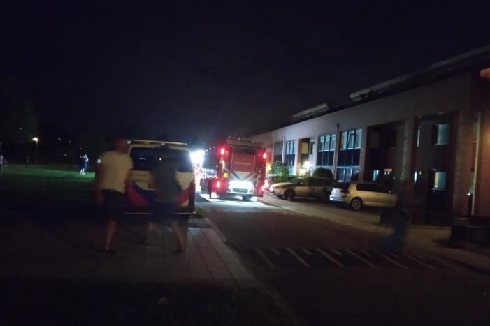 Veel rook bij brand in woning