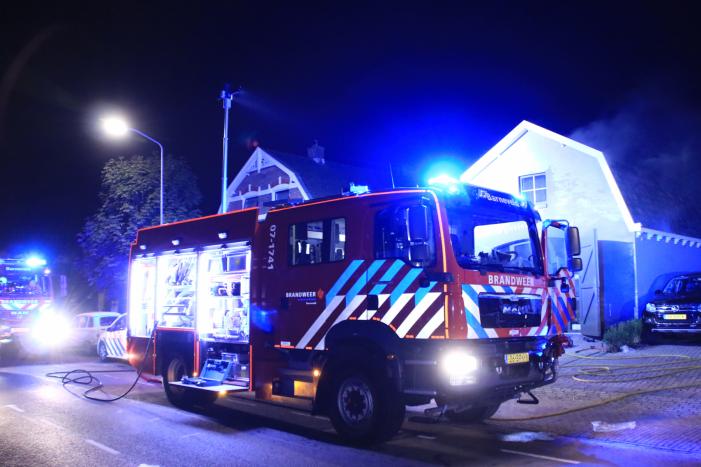 Brand in wijnwinkel Barneveld