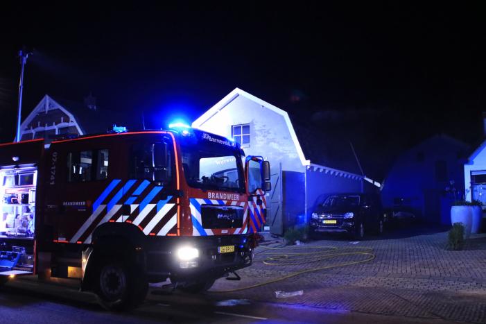 Brand in wijnwinkel Barneveld