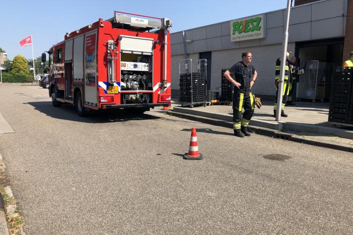 Onderzoek naar gaslucht in Poiesz-supermarkt