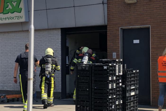 Onderzoek naar gaslucht in Poiesz-supermarkt