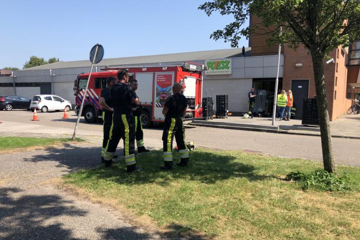 Onderzoek naar gaslucht in Poiesz-supermarkt