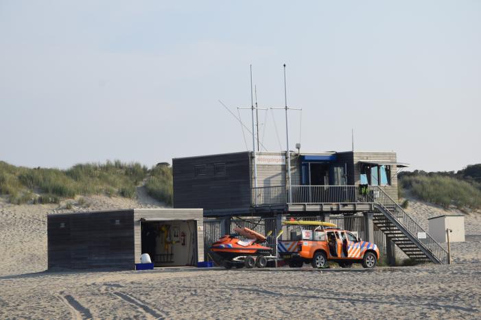 KNRM start zoekactie naar vermiste zwemmers in Noordzee