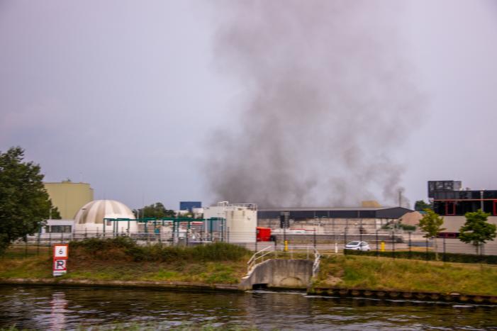Grote brand bij Hartog Containers
