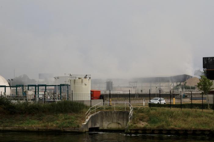 Grote brand bij Hartog Containers