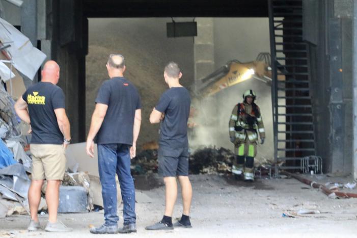 Grote brand bij Hartog Containers