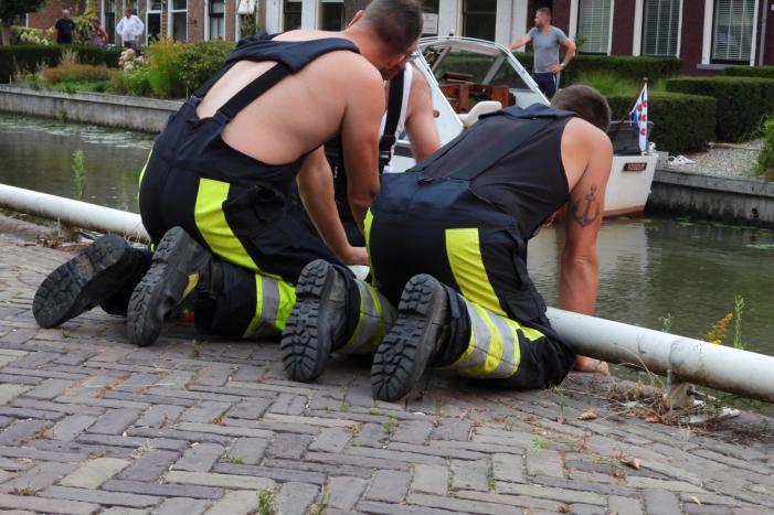 Olielekkage bij plezierjacht