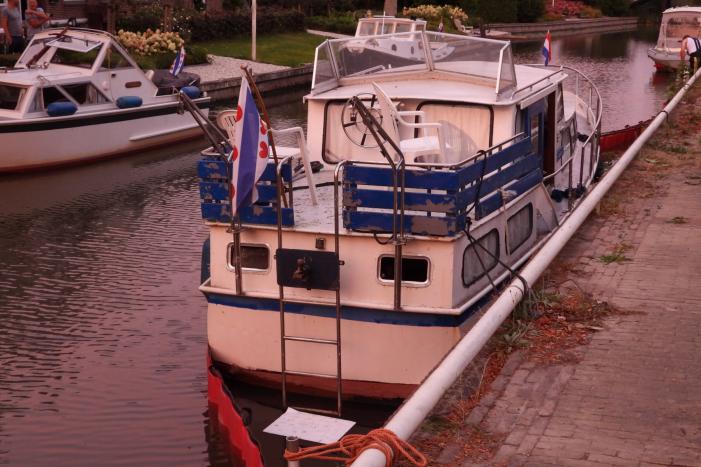 Olielekkage bij plezierjacht